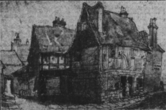 All Saints Street and Crown Lane Junction c1840 W. H. Brooke